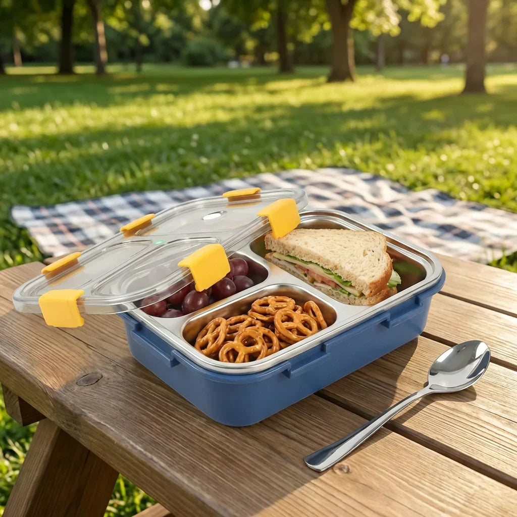 Best 3-tier stainless tiffin - lunch box sets | 2026 | fast shipping