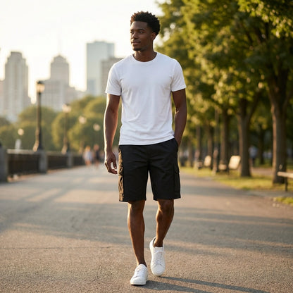 Men’s Cargo Shorts Trio