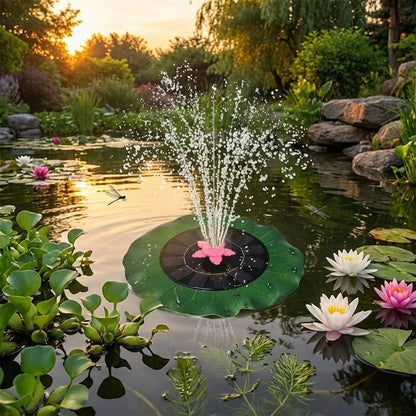 Solar Floating Lotus Fountain Pump