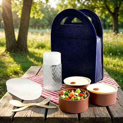 Royal Stainless Steel Lunch Set
