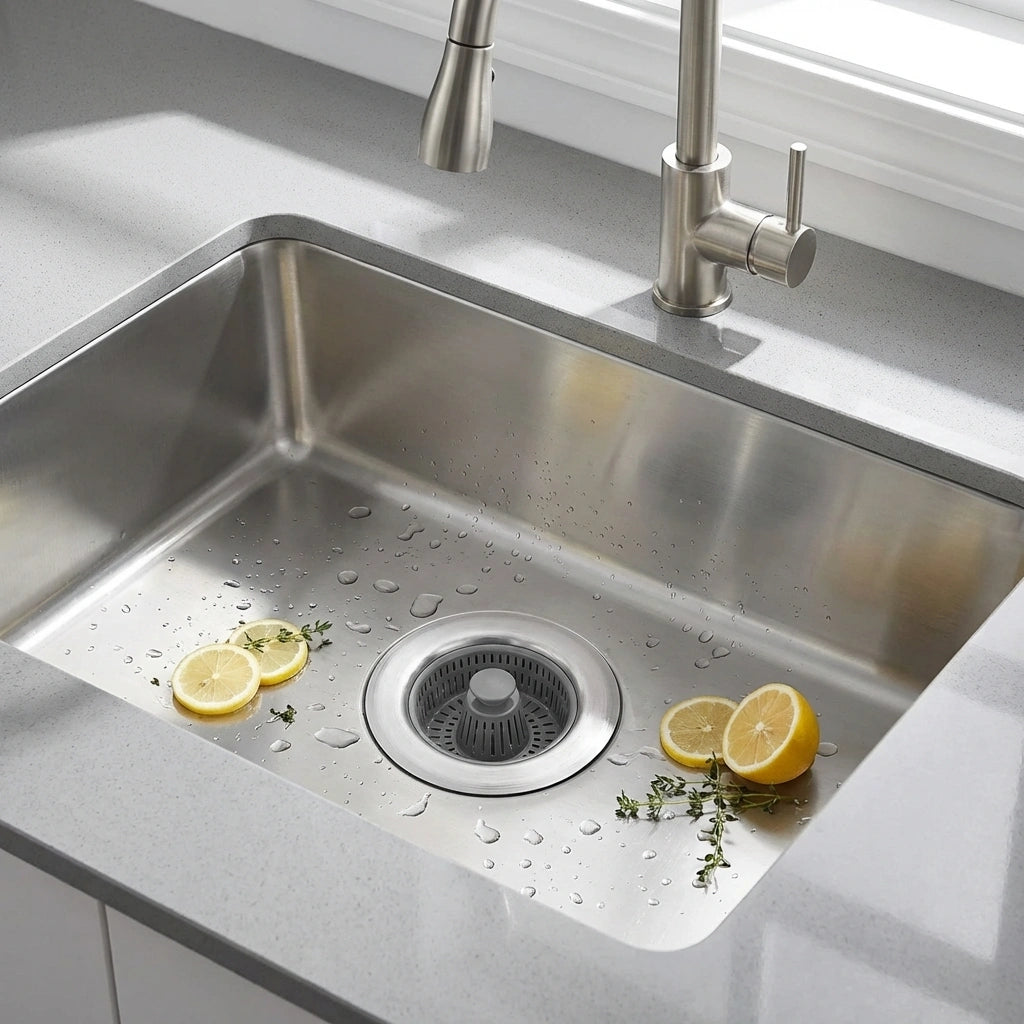 Clog-Proof Sink Strainer