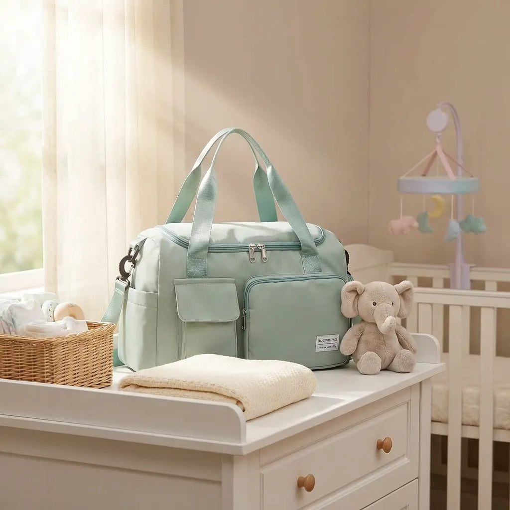 Duffle Bag with Shoe Compartment