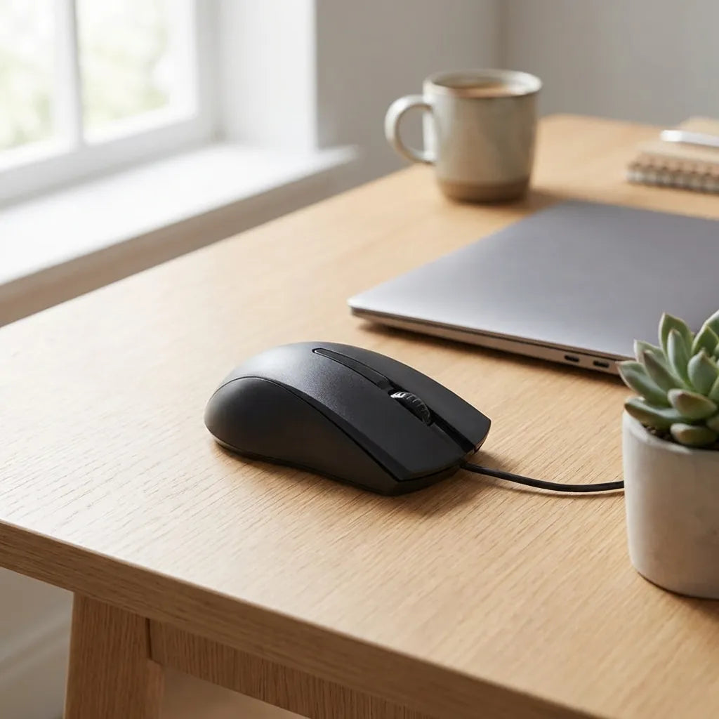 Computer Laptop Wired Optical Mouse