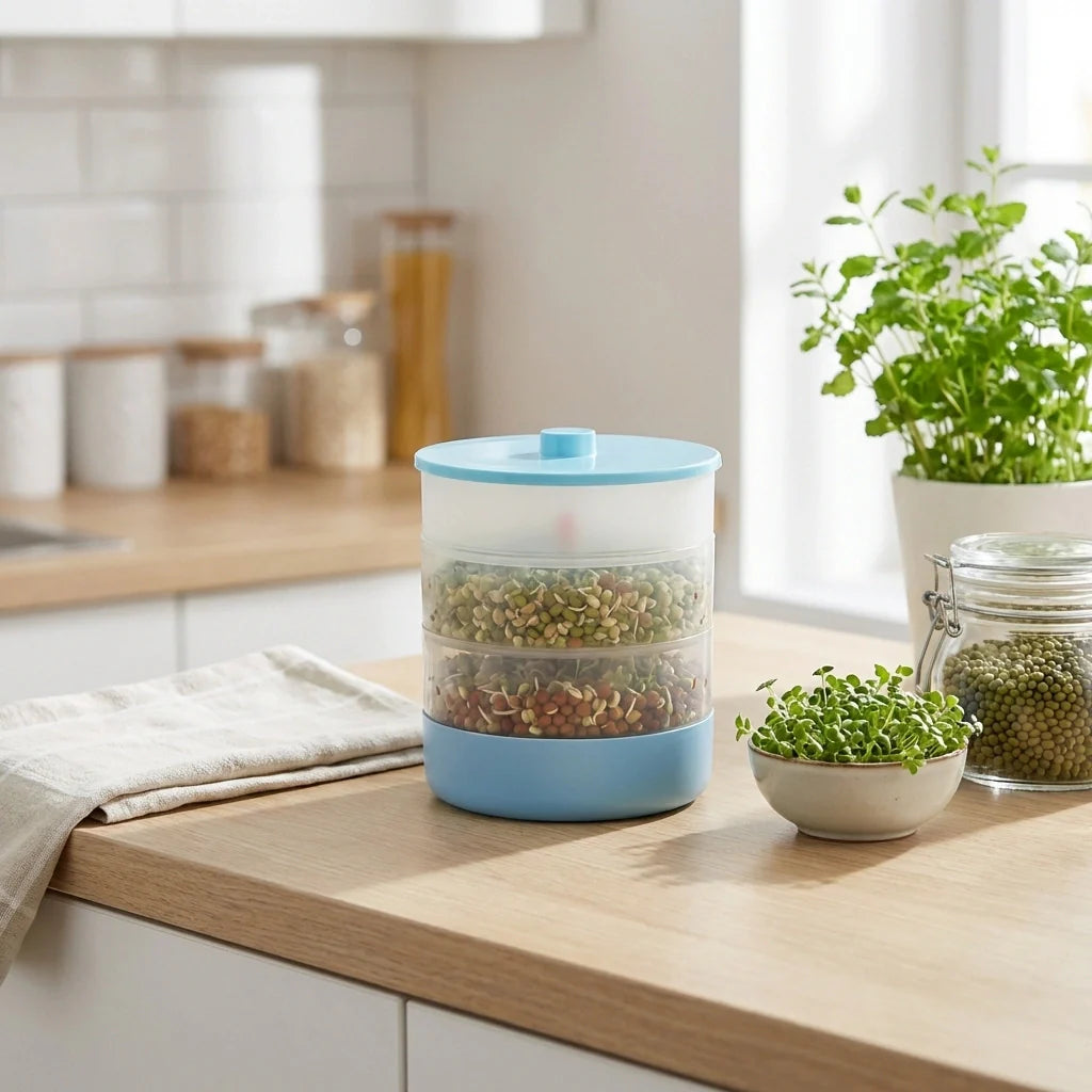 Easy-Clean Home Sprout Maker