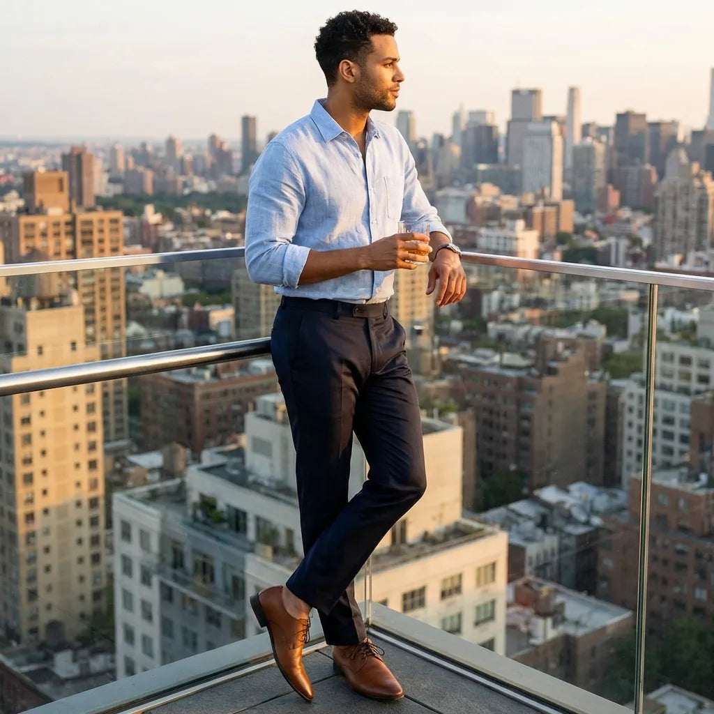 Smart Stretch Formal Trousers