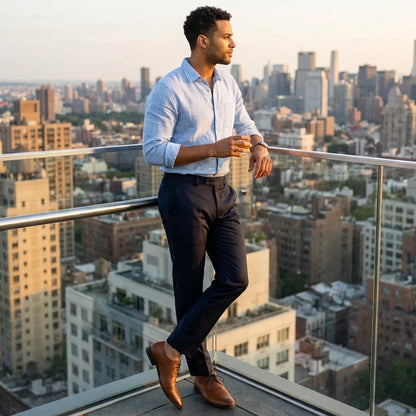 Smart Stretch Formal Trousers