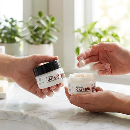 Retinol Caffeine Anti Wrinkle Face Cream (Pack of 2)