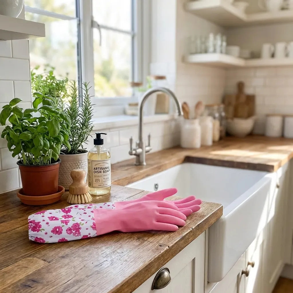 Multipurpose Cleaning Gloves with Lining