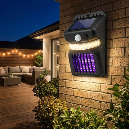 Solar Bug Zapper & Light