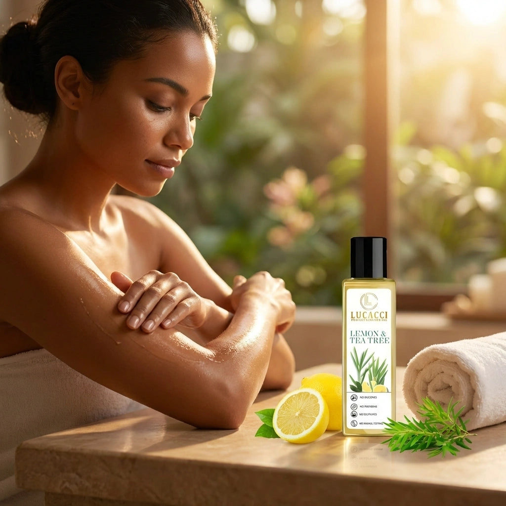 Lemon Tea Tree Massage Oil