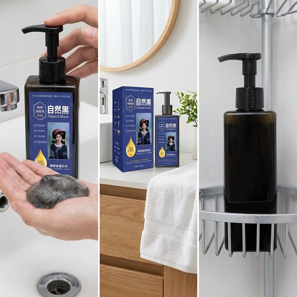 Herbal Hair Dye Shampoo