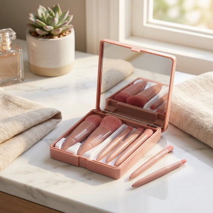 5-in-1 Makeup Brush Kit