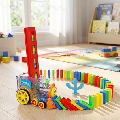 Train Toy Domino Set