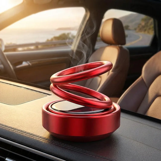 Car/Room Air Freshener- Solar Power Rotating