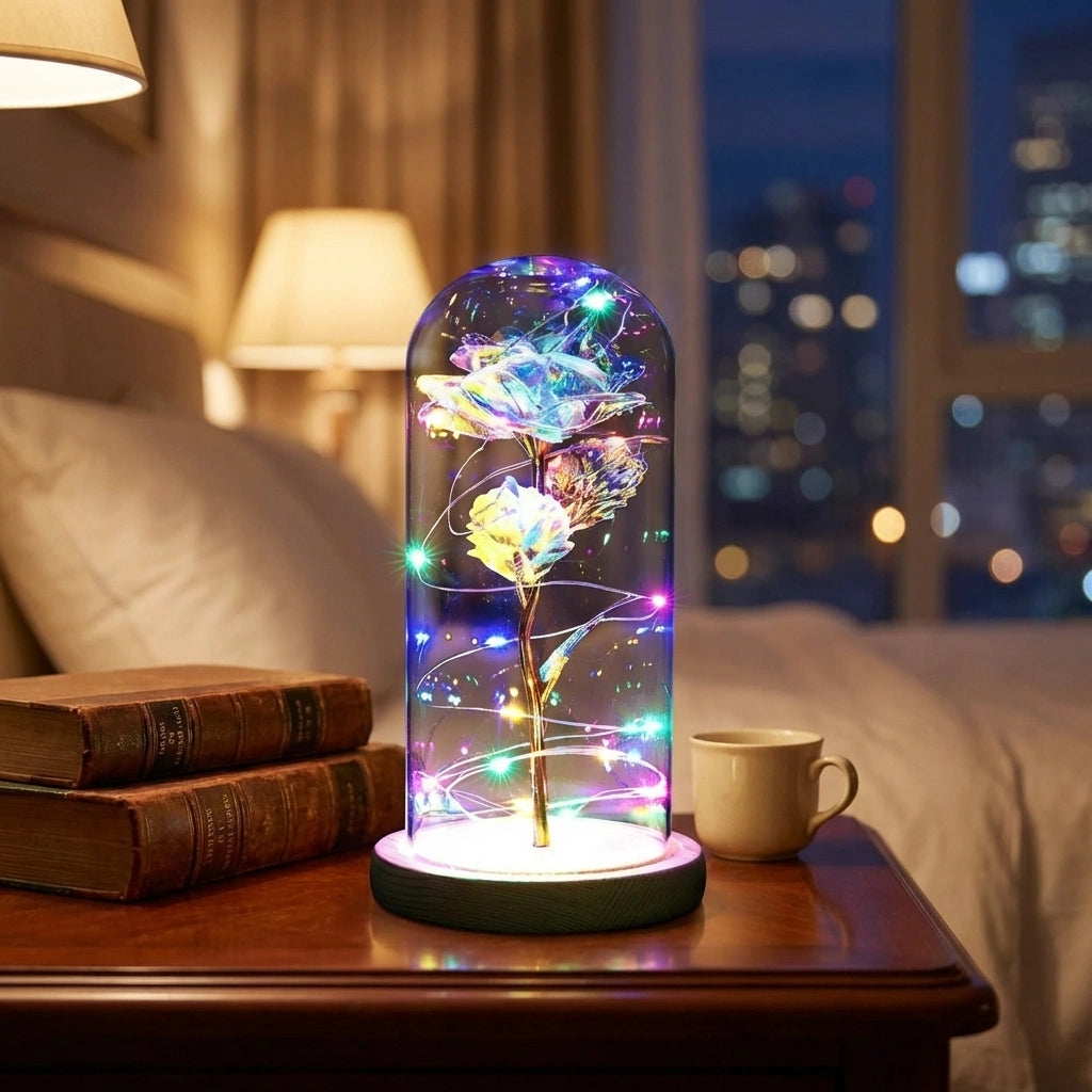 LED Rose Light Decor