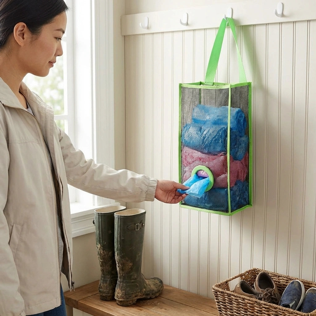 Plastic Bag Organizer & Dispenser