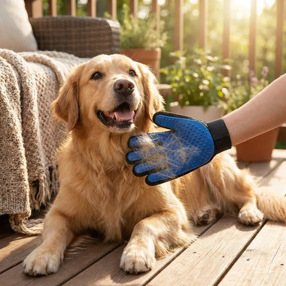 Pet Cleaning-Grooming Hair Hand Gloves