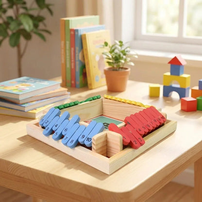 Wooden Shut The Box Game