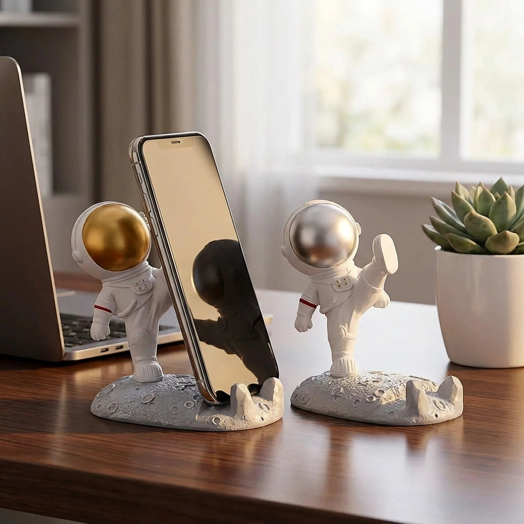 Nordic Style Astronauts Mobile Phone Stand Holder