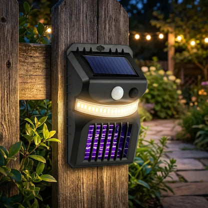 Solar Bug Zapper & Light