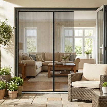 Mesh Magnetic Mosquito Screen Door Net Curtain