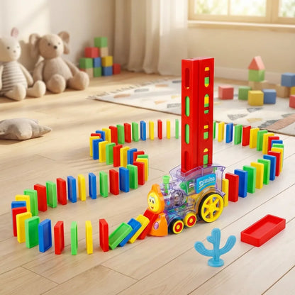 Train Toy Domino Set