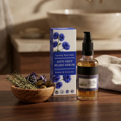 Natural Anti Grey Beard Serum Oil (Pack Of 2)