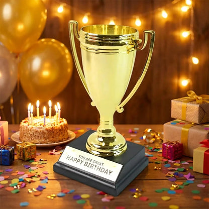 Golden Birthday Trophy