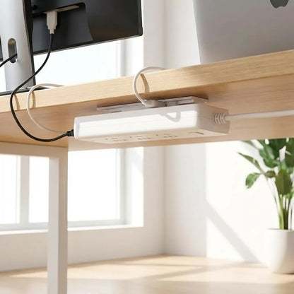 Self Adhesive Power Strip Holder (Pack of 4)