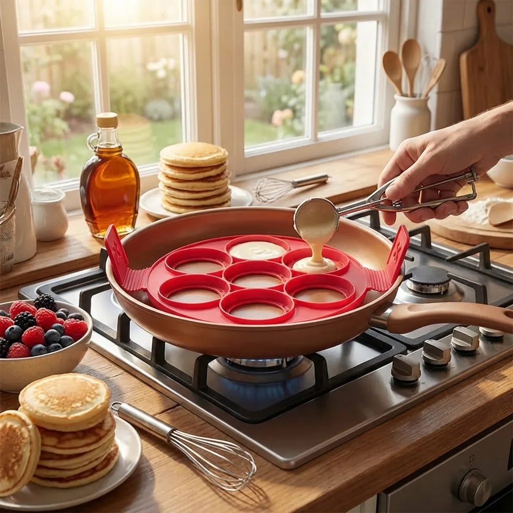 Silicone Non Stick Pancake Maker Molds