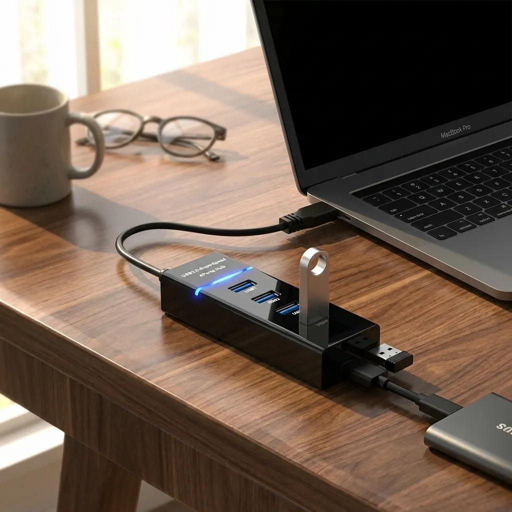 4-Port SuperSpeed USB Hub