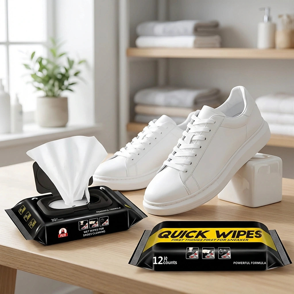 Sneaker & Shoe Cleaner Wipes(1 Packs of 80)