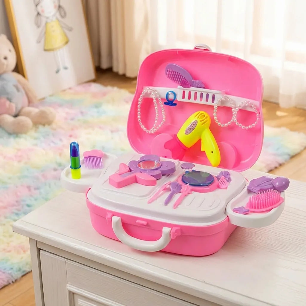 Kids Makeup Case Suitcase