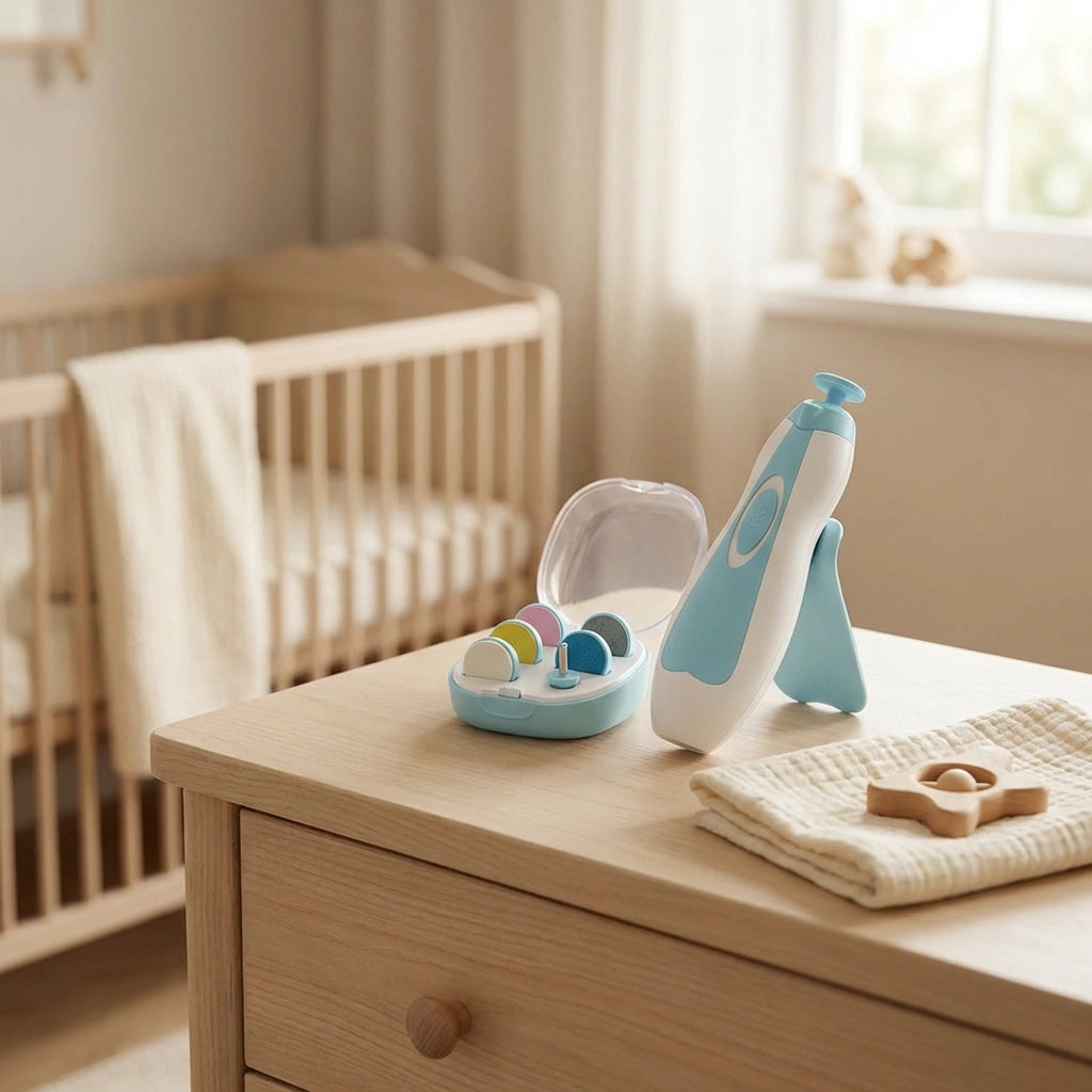Electric Nail Trimmer Set For Baby