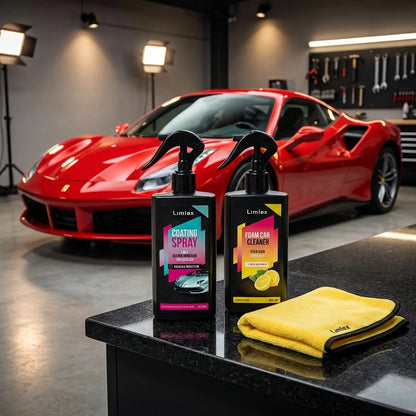 Coating Spray and Foam Car Cleaner (Combo)
