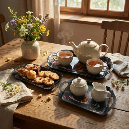 Melamine Serving Tray Set Of 3