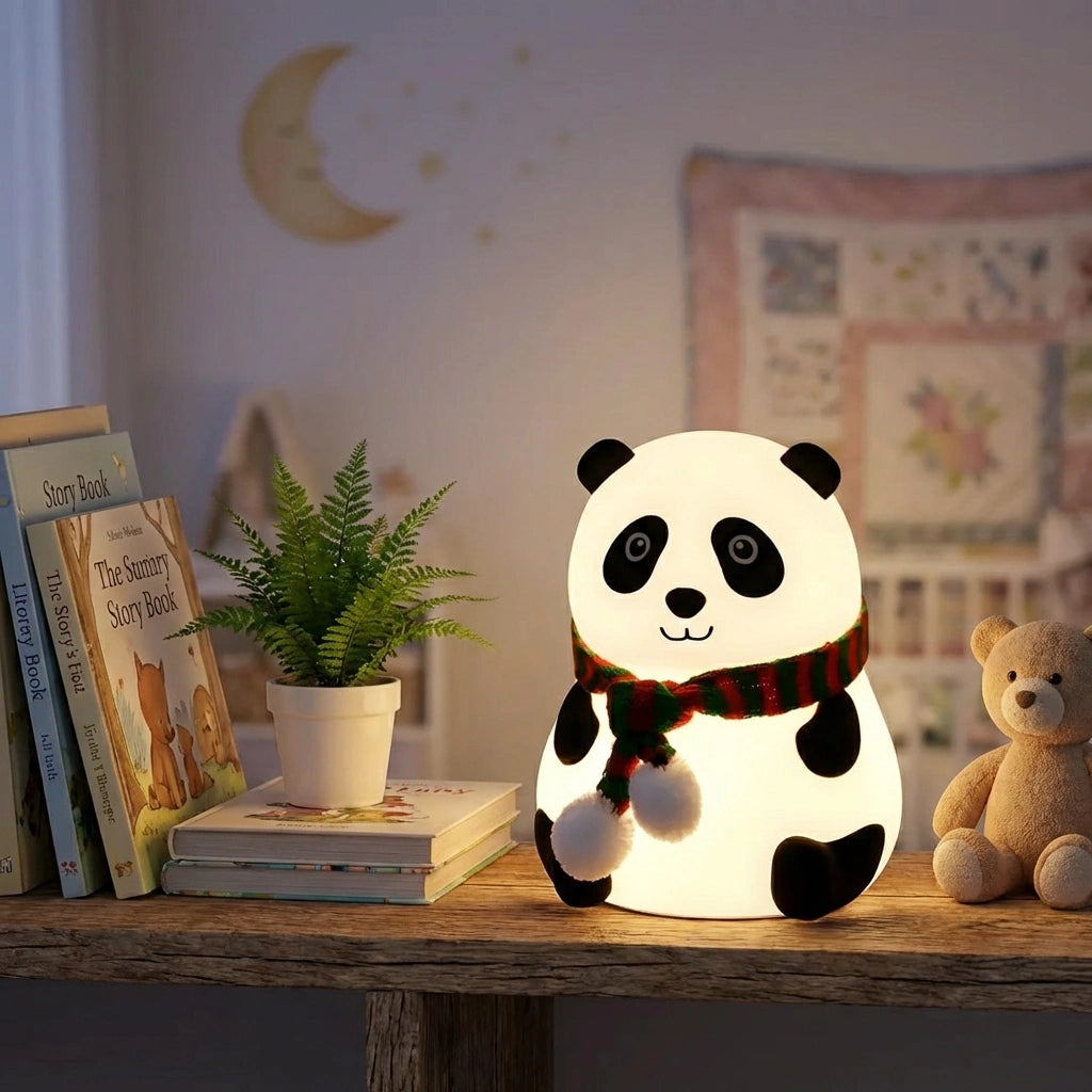 Cute Panda Light Lamp For Kids