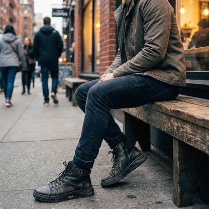 Urban Combat High-Top Boots