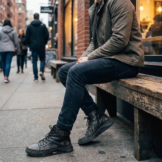 Urban Combat High-Top Boots
