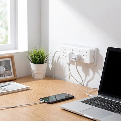 Self Adhesive Power Strip Holder (Pack of 4)