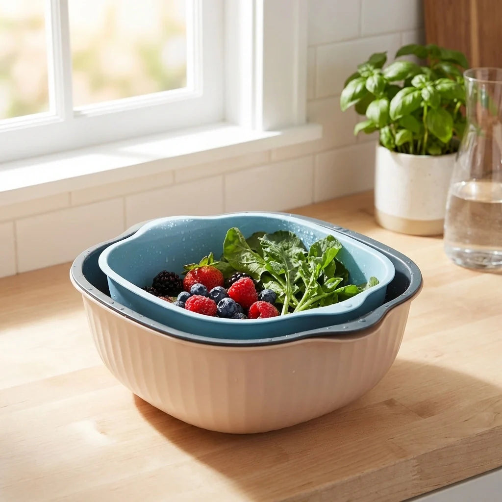 Kitchen Bowl Plastic Washing Bowl