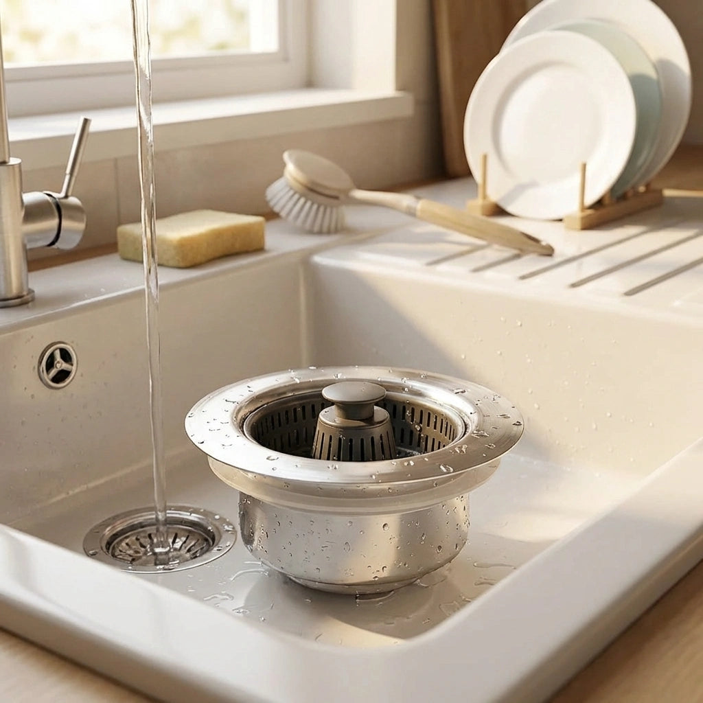 Clog-Proof Sink Strainer