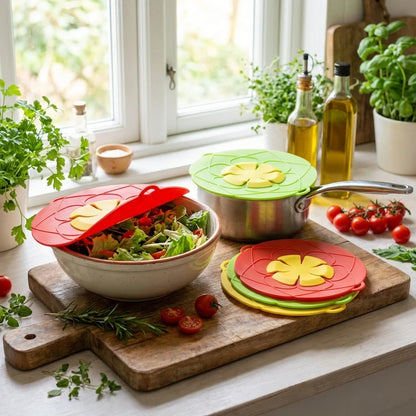 Multifunctional Silicone Lid Cover For Pots And Pans