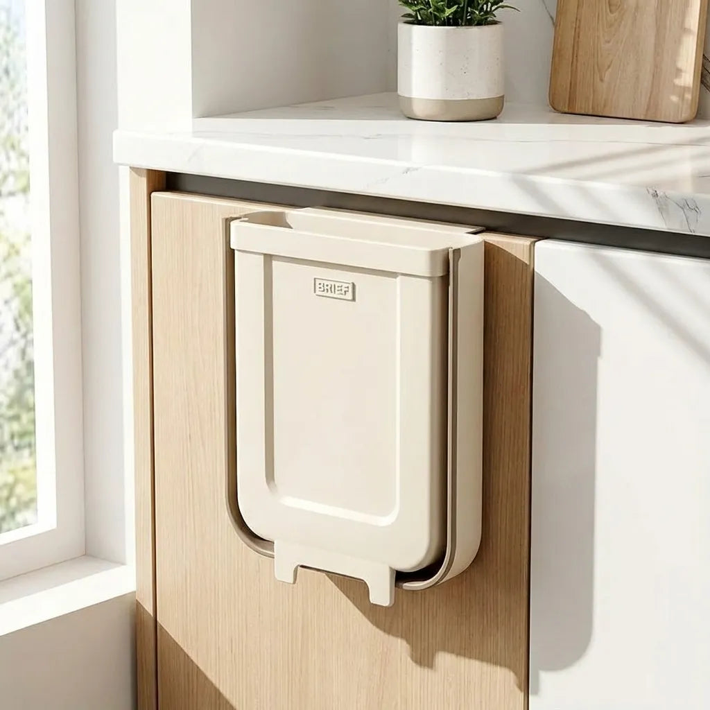 Foldable Wall Mounted Trash Can
