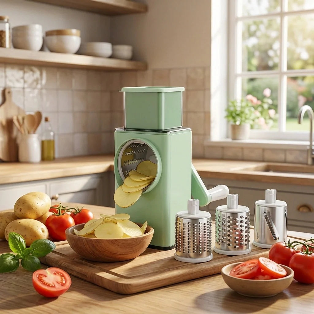 6-Blade Vegetable Chopper & Slicer