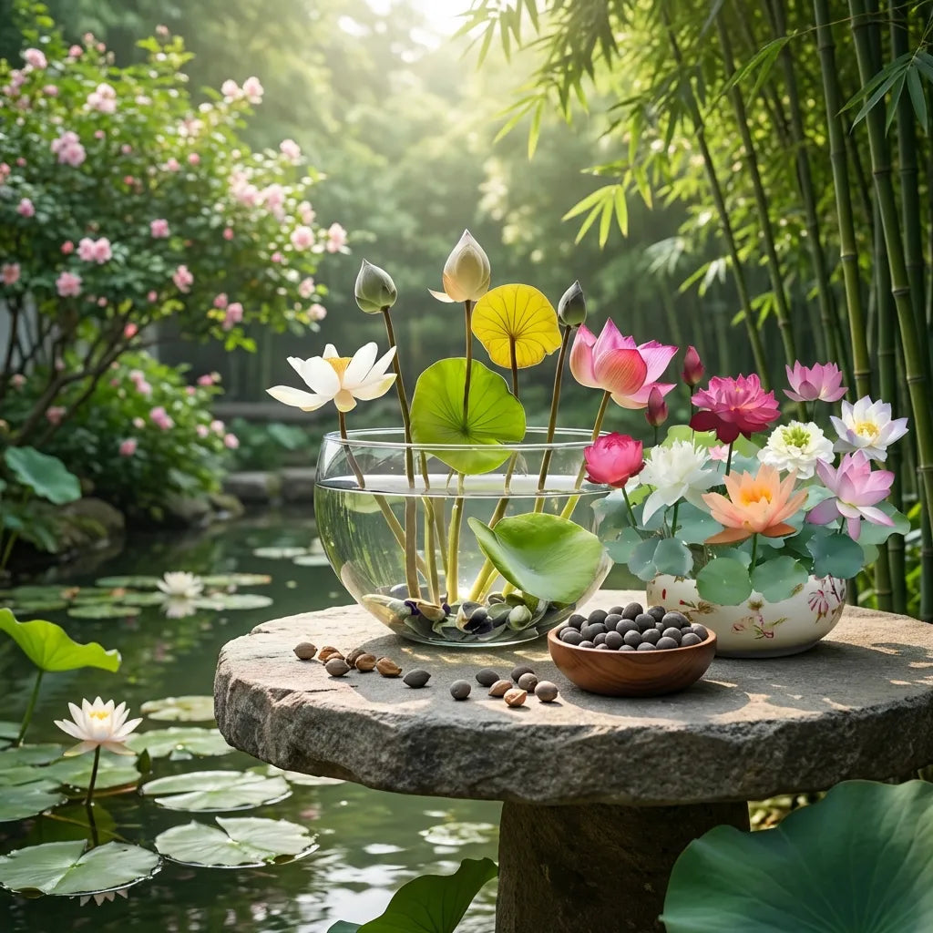Bonsai Lotus Flower Seeds