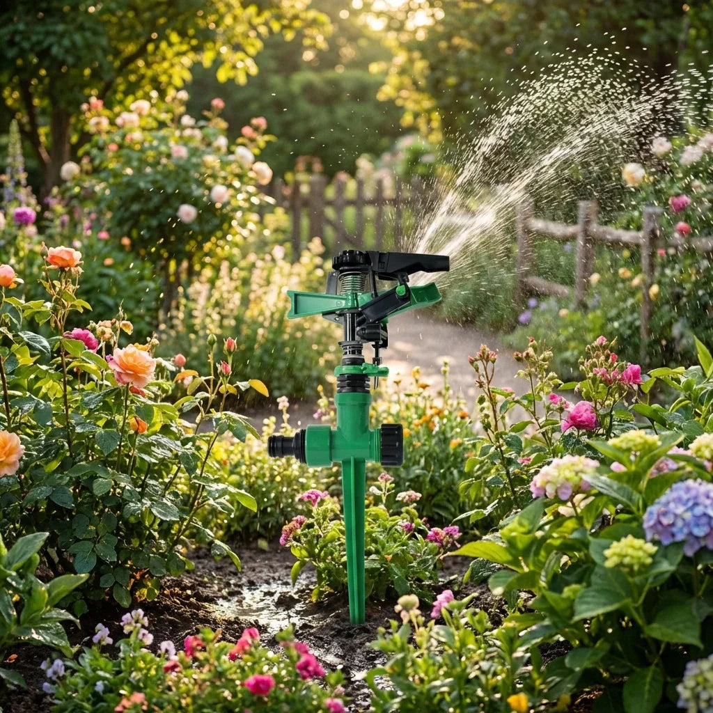 Best 360-degree rotating garden sprinkler - 2026 | fast shipping