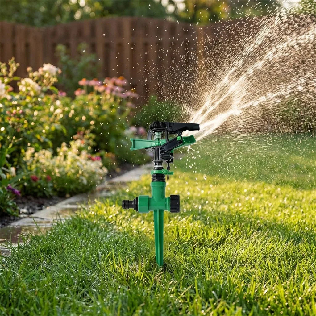Best 360-degree rotating garden sprinkler - 2026 | fast shipping