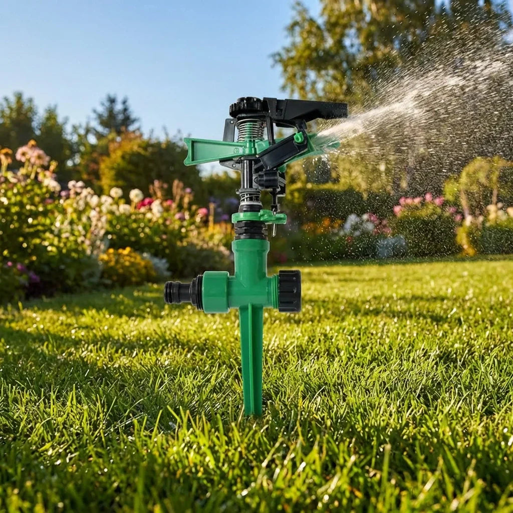 Best 360-degree rotating garden sprinkler - 2026 | fast shipping