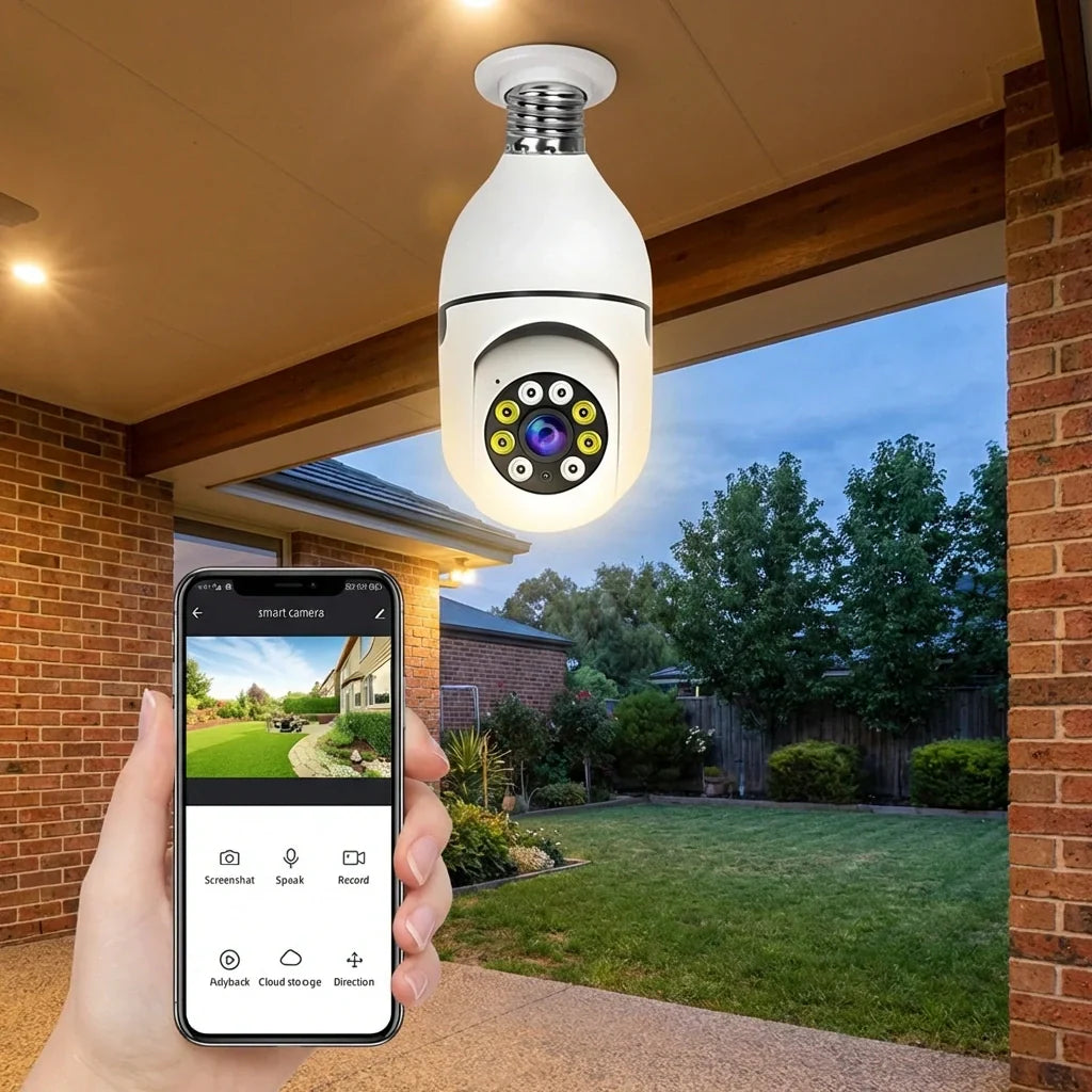 Best 360° fisheye wifi security camera - surveillance cameras | 2026 | fast shipping